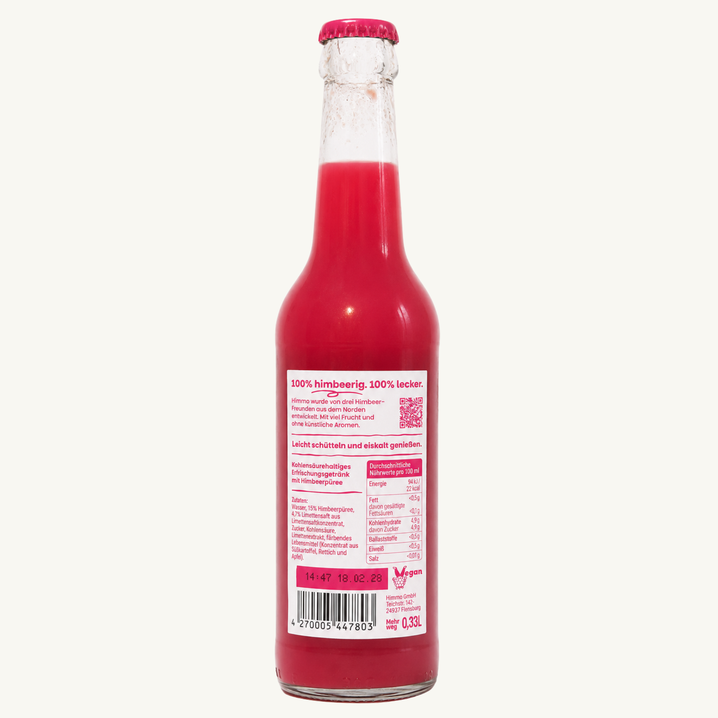 Der 6er-Träger – Himbeerlimonade